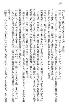 年上メイドの新婚日記, 日本語