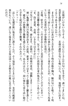 年上メイドの新婚日記, 日本語