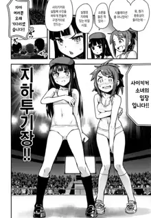 Hadakahime Honoka San Kyodai Osubuta vs Chounouryoku Shoujo!, 한국어