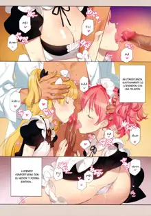 ORDER*MAID*SISTERS Jougasaki Shimai to Maid SEX Suru Hon, Español