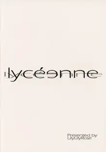 lycéɘnne, 日本語