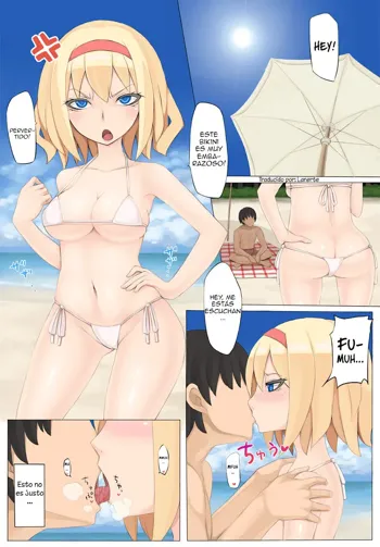 Alice to Umi ni Itta | I went to the beach with Alice, Español