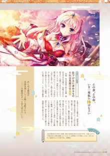 千の刃濤、桃花染の皇姫 ビジュアルファンブック, 日本語