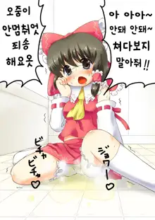 Reimu Reimu Hakurei Training! , Forbidden door, 한국어