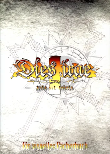 Dies irae Also - Acta est Fabula - Scharlachrot Grun - 同梱特典 Ein visuelles Facherbuch - 白本, 日本語