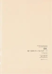 提督、見て頂きたいものが...♡, 日本語