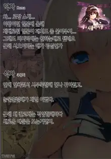 Hitonatsu no Ayamachi -Ro-500- | 한여름날의 실수 -로-500-, 한국어