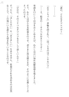 座敷童の掟 外伝 資料 伊奈澤聡美の書簡, 日本語