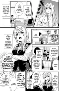 Gakuen no Ojou-sama ga Roshutsukyou no Dohentai datta Hanashi Ch. 1-4, English