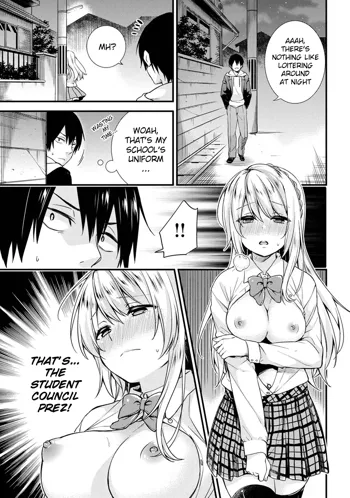 Gakuen no Ojou-sama ga Roshutsukyou no Dohentai datta Hanashi Ch. 1-4, English