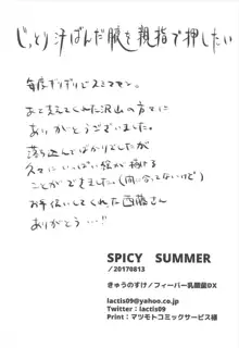 SALTY SUMMER, 日本語