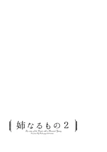 姉なるもの全集1, 日本語