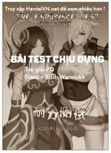 Endurance Test Irelia & Riven, Tiếng Việt