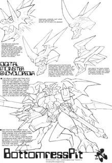 Digimon Queen 01+, English