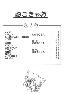 ねこきゃっち, 日本語