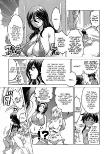 Noroi no Mesuka Kaigan | The Cursed, Female Transformation Beach, English