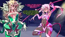 Jouai Senki Pink Heart ~Seigi no Heroine ga Teki Kaijin no Chikara de Aku no Kanbu e to Someagaru!!~, 한국어