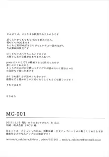 MG-001, 日本語