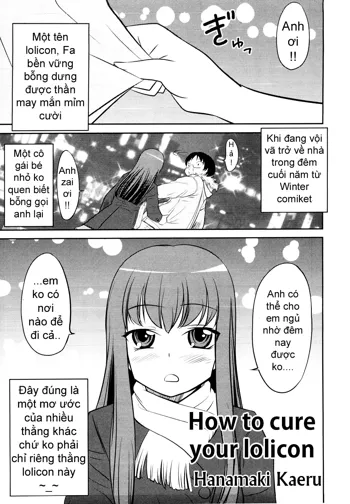 Lolicon o Naosu Houhou. | How to Cure Your Lolicon, Tiếng Việt