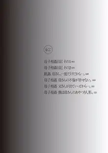 母子相姦日記 母さん、一度だけだから…。, 日本語