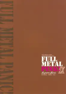 Full Metal Pink! IX, English