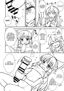 Otoshigoro no Reimu-san to Marisa-san, English