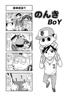 のんきBOY Ch. 1-21, 日本語