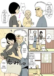 Ojii-chan to Gifu to Giri no Musuko to, Kyonyuu Yome. | Ông nội, bố chồng, con trai chồng và cô vợ vú bự Ch. 1, Tiếng Việt