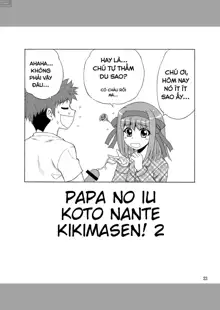 Papa no Iu Koto Nante Kikimasen! 2, Tiếng Việt