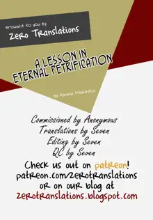 Sekkan no Kyoutei | A Lesson in Eternal Petrification, English