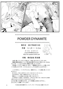 POWDER DYNAMITE, English