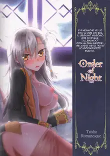 Order of Night, Italiano