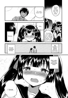 Imouto wa Chotto Atama ga Okashii, English