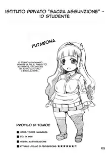 Futa Ona Dai Roku Shou | A Certain Futanari Girl's Masturbation Diary Ch. 6 (decensored), Italiano