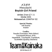 Mesudachi | Boyish Girl Friend, English