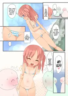 Micro Bikini de Umi ni Ittara Ojisan-tachi ni Rape (Wakan) Shite Moraechatta Onnanoko no Hon, English