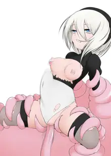 2B-tentacle rape, 日本語