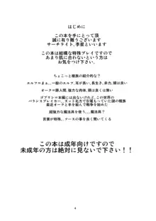 子供オークに完全堕ちさせられて 寝取られる雌エルフ, 日本語