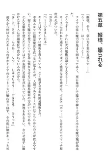 エルフの国の宮廷魔導師になれたので姫様に性的な悪戯をしてみた, 日本語