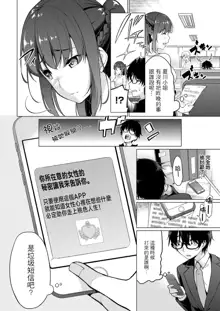 Satou-kun wa Miteiru. ~Kami-sama Appli de Onnanoko no Kokoro o Nozoitara Do XX datta~ Ch. 1 | 佐藤君正在偷窥。～用神大人的APP偷窥女孩子的内心却发现原来是抖XX～01话, 中文