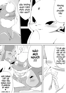 Buu-chan ga Onnanoko ni Dokidoki Suru Hon. | Book Where Flareon Gets Excited By Girls., Tiếng Việt