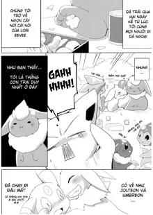 Buu-chan ga Onnanoko ni Dokidoki Suru Hon. | Book Where Flareon Gets Excited By Girls., Tiếng Việt