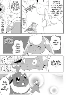 Buu-chan ga Onnanoko ni Dokidoki Suru Hon. | Book Where Flareon Gets Excited By Girls., Tiếng Việt