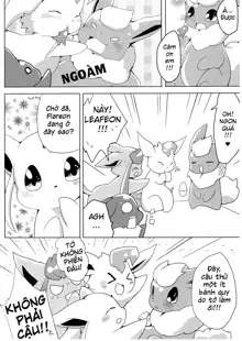 Buu-chan ga Onnanoko ni Dokidoki Suru Hon. | Book Where Flareon Gets Excited By Girls., Tiếng Việt