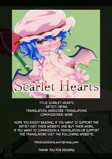 Scarlet Hearts, English