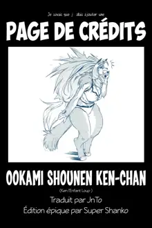 Ookami Shounen Ken-chan, Français