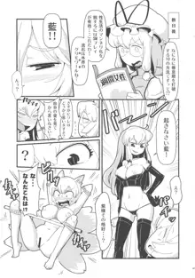 八雲藍と仲間たちvs牛乳浣腸, 日本語