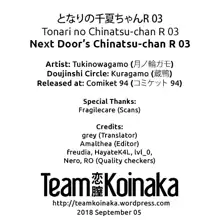 Tonari no Chinatsu-chan R 03 | Next Door's Chinatsu-chan R 03, English