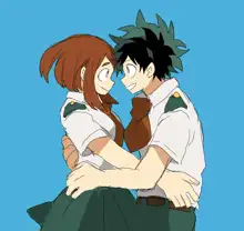 deku ochako log r18, 日本語