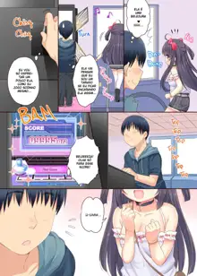 GaCen Hime to DT Otoko no Ichaicha Kozukuri Love Sex | Arcade Princess And a Virgin Boy Who Make Out And Have Lovey-Dovey Baby-Making Sex (decensored), Português